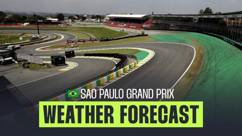 F1 weather forecast: Unsettled Sao Paulo GP weekend predicted