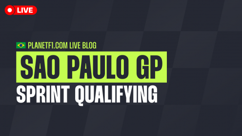 F1 LIVE: All the action as it happened from Sprint qualifying at the Sao Paulo GP