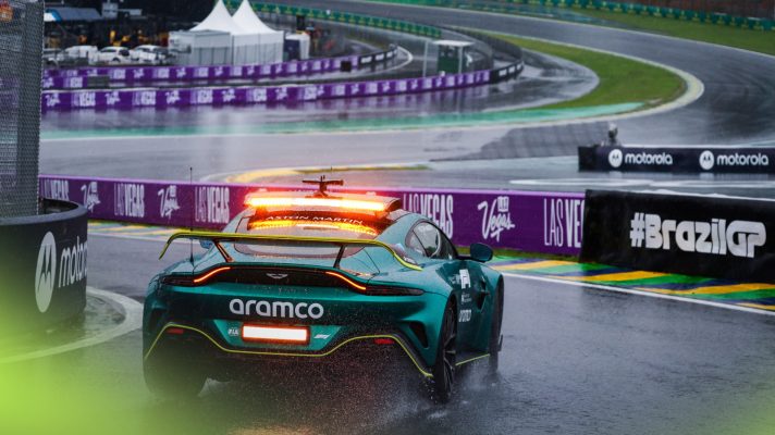 A weather warning has been issued for the Sao Paulo region around the Brazilian GP.
