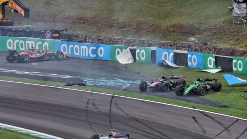 Brazilian GP: Norris wins Sprint as Antonelli points finger over Piastri crash