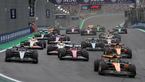 Brazilian GP: Norris survives Verstappen masterclass as Piastri handed penalty
