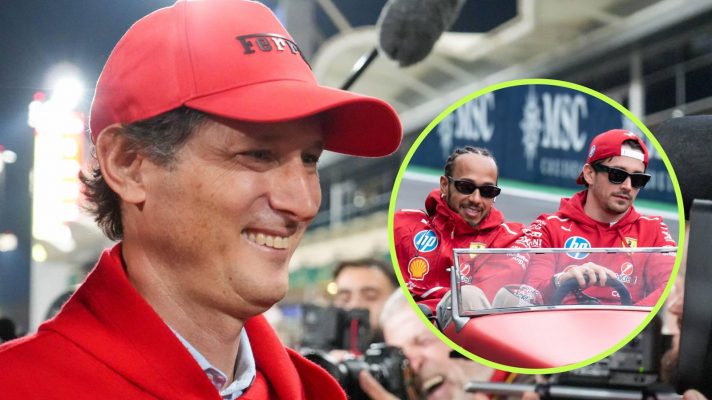Ferrari's John Elkann has urged his F1 drivers to 'focus on driving'.