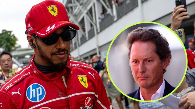 Lewis Hamilton, Ferrari, 2025 Singapore Grand Prix.