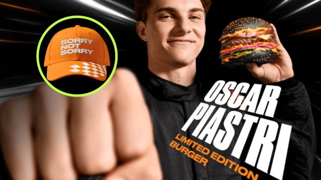 Grill'd Oscar Piastri response