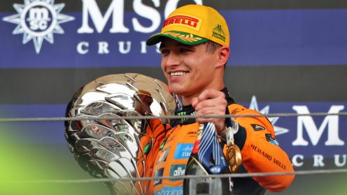 Racing Bulls issues statement as Brazilian GP podium video circulates