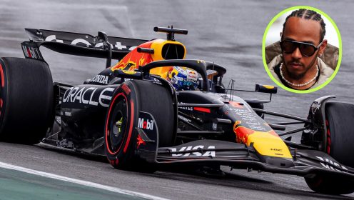 Was Lewis Hamilton to blame for Max Verstappen Brazil GP puncture?