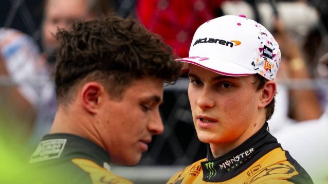 Oscar Piastri, McLaren, 2025 Miami Grand Prix.