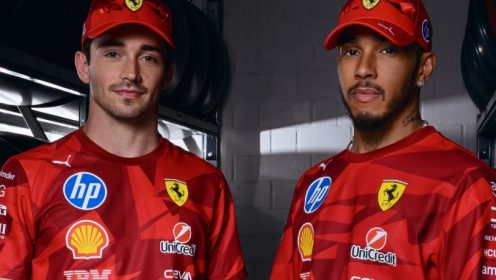 Ferrari reveals special edition t-shirts and caps for Las Vegas weekend