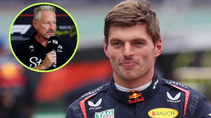 Jonathan Wheatley and Max Verstappen