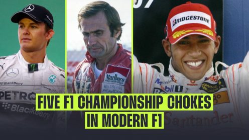 Driver championship chokes: Five times the F1 points leader threw away a likely championship