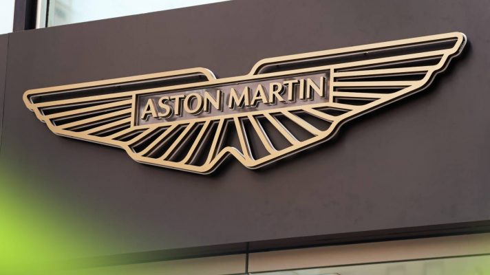 Aston Martin's logo.