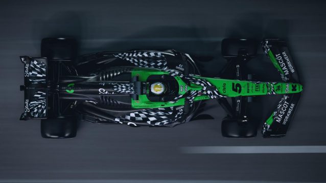 Sauber has unveiled a Las Vegas GP livery.