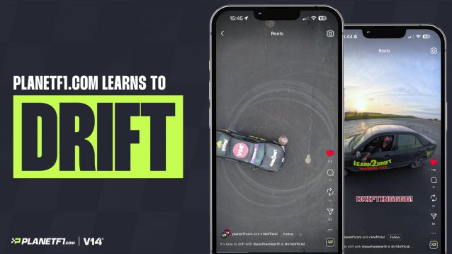Image showing screenshots of a learn to drift video series