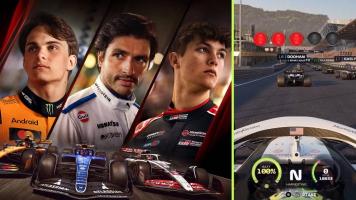 A screenshot of EA Sports' F1 2025 game.