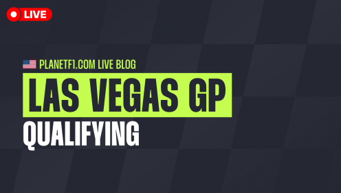 F1 LIVE: All the qualifying action from the Las Vegas GP as it happened