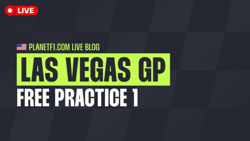 F1 LIVE: FP1 as it unfolded at the Las Vegas GP