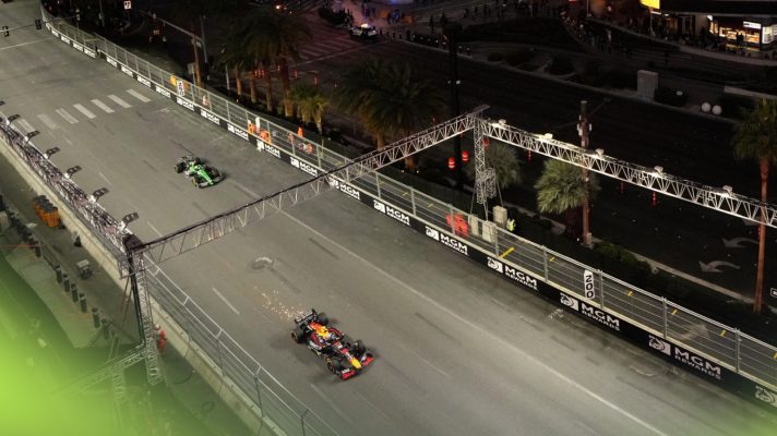 Free Practice 2 for the Las Vegas Grand Prix ended under red flags.