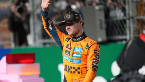 Lando Norris reacts as ‘frustrating’ Las Vegas DSQ announced