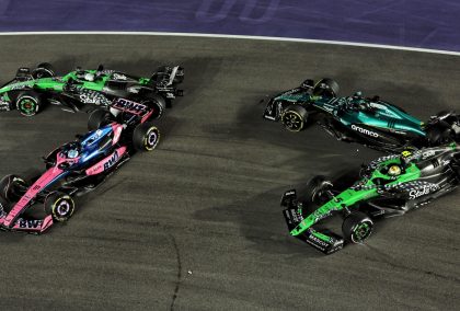 Pierre Gasly blames ‘two guys with not much experience’ after lap one drama in Vegas