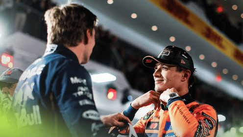Lando Norris has Max Verstappen on the brain