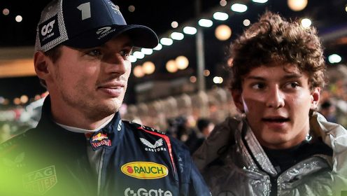 Mercedes captures untelevised wholesome moment between Max Verstappen and Antonelli