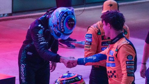 A ‘fallout’? Nope, just ‘BS’ and banter between Norris and Russell