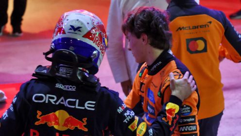 Qatar GP: Verstappen sets title race alight as McLaren makes strategy blunder