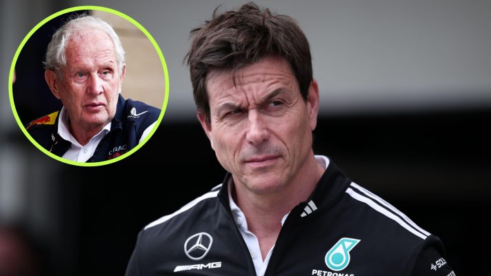Helmut Marko and Toto Wolff