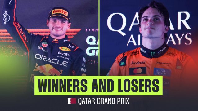 Winners and Losers from the 2025 Qatar Grand Prix.