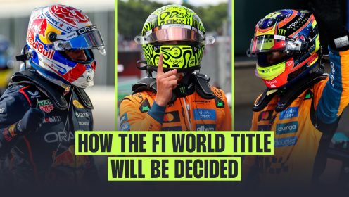 How Lando Norris, Max Verstappen or Oscar Piastri can win the F1 world title in Abu Dhabi