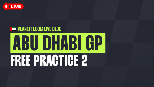F1 LIVE: FP2 as it happens under the lights at the Abu Dhabi Grand Prix
