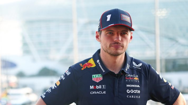 Max Verstappen in Abu Dhabi