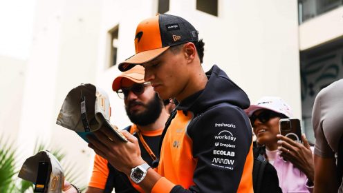 Lando Norris has ‘nothing to smile about just yet’ despite ominous Abu Dhabi GP pace