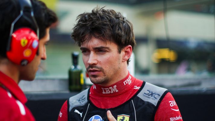 Charles Leclerc in Abu Dhabi