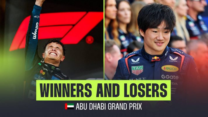 Winners & Losers for the 2025 Abu Dhabi Grand Prix.