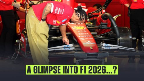 Ferrari and Mercedes offer us our first glimpse of F1 in 2026…