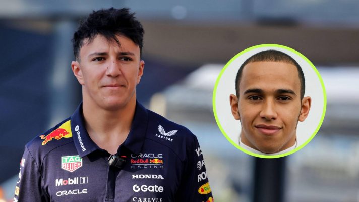 Red Bull's Isack Hadhar at the 2025 Abu Dhabi Grand Prix.