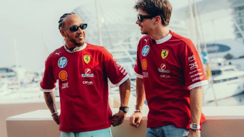 Leclerc reveals two reasons why he has not given Lewis Hamilton Ferrari advice