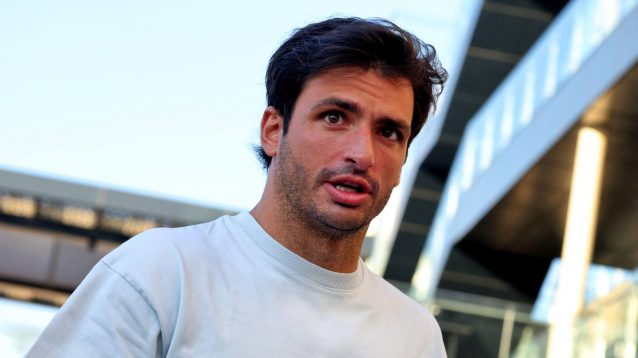 Williams driver Carlos Sainz.