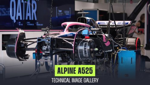 F1 uncovered: A final peek beneath the covers of the Alpine A525