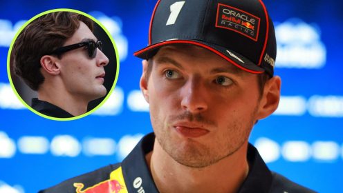 Russell’s ‘gold standard’ Max Verstappen wish in bold ‘teammate’ claim