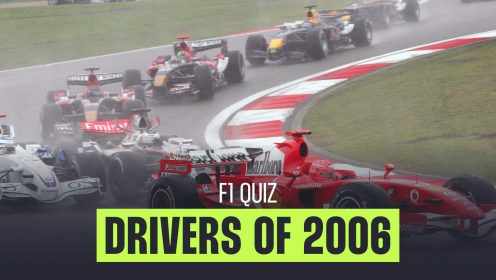 F1 quiz: Can you name every driver to have raced in the F1 2006 season?