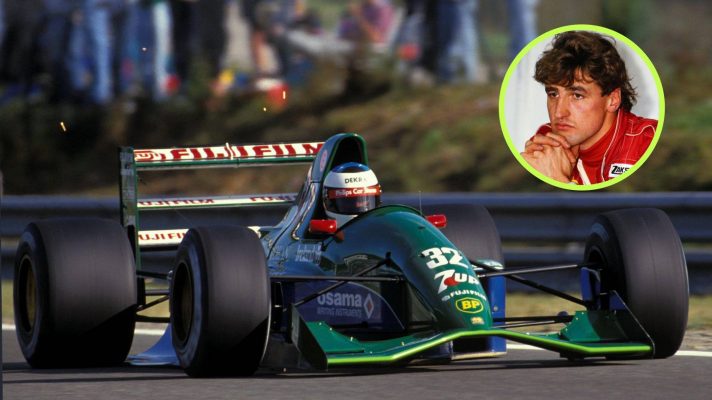 Michael Schumacher, Jordan, 1991 Belgian Grand Prix.