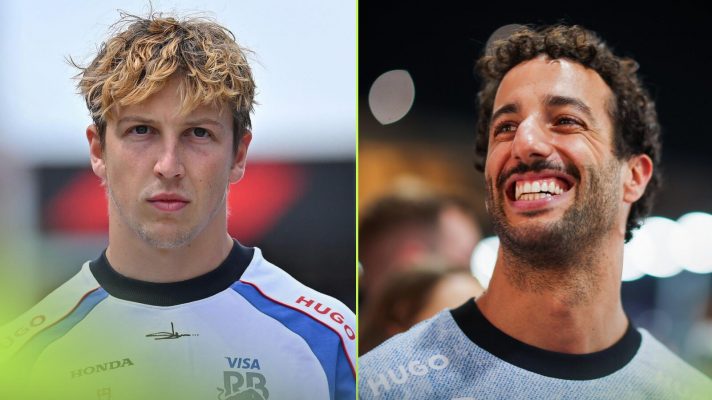 Liam Lawson and Daniel Ricciardo