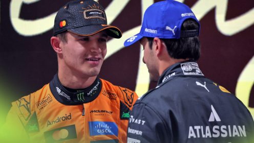 Carlos Sainz hopes title win does not go to atypical champion Norris’s head