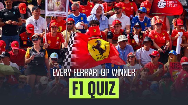 F1 quiz of every Ferrari race winner ever.