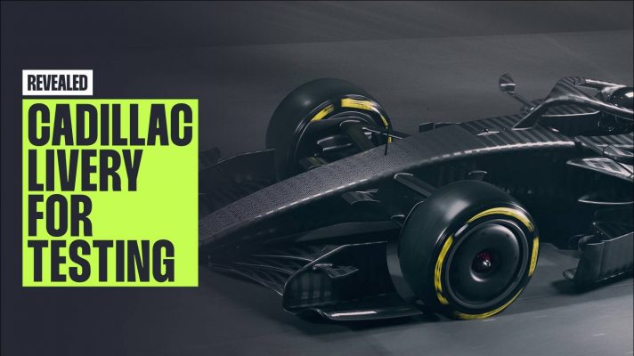 Cadillac has revealed its first F1 testing livery.