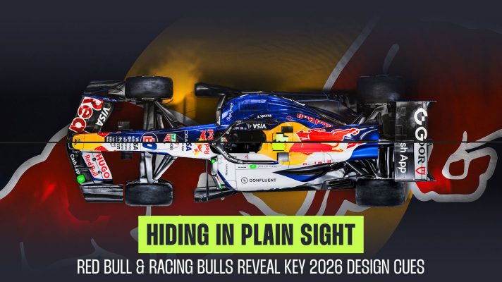Red Bull & Racing Bulls comparison - top-down