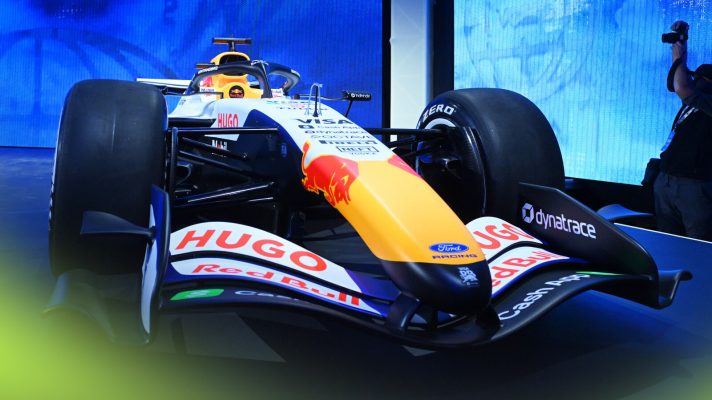 The Racing Bulls VCARB03 at its F1 2026 season launch.