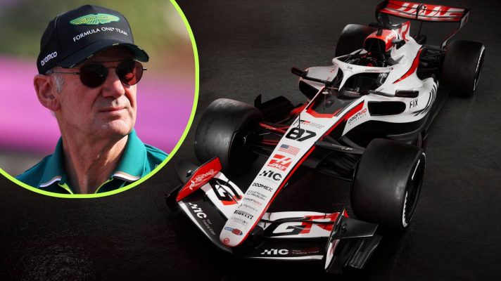 The 2026 Haas VF-26, and Adrian Newey.